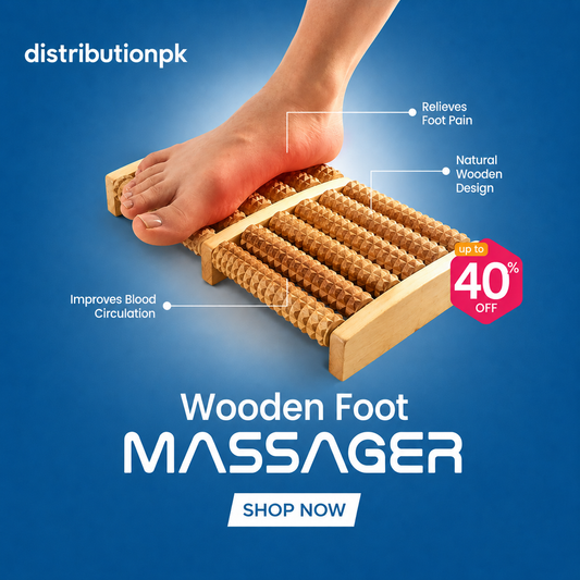 Handmade Wooden Foot Massager