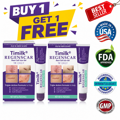 ReGenScar Stem Cell Repair Gel (Visible Scar Improvement in 7 Days) (Buy 1 Get 1 Free)
