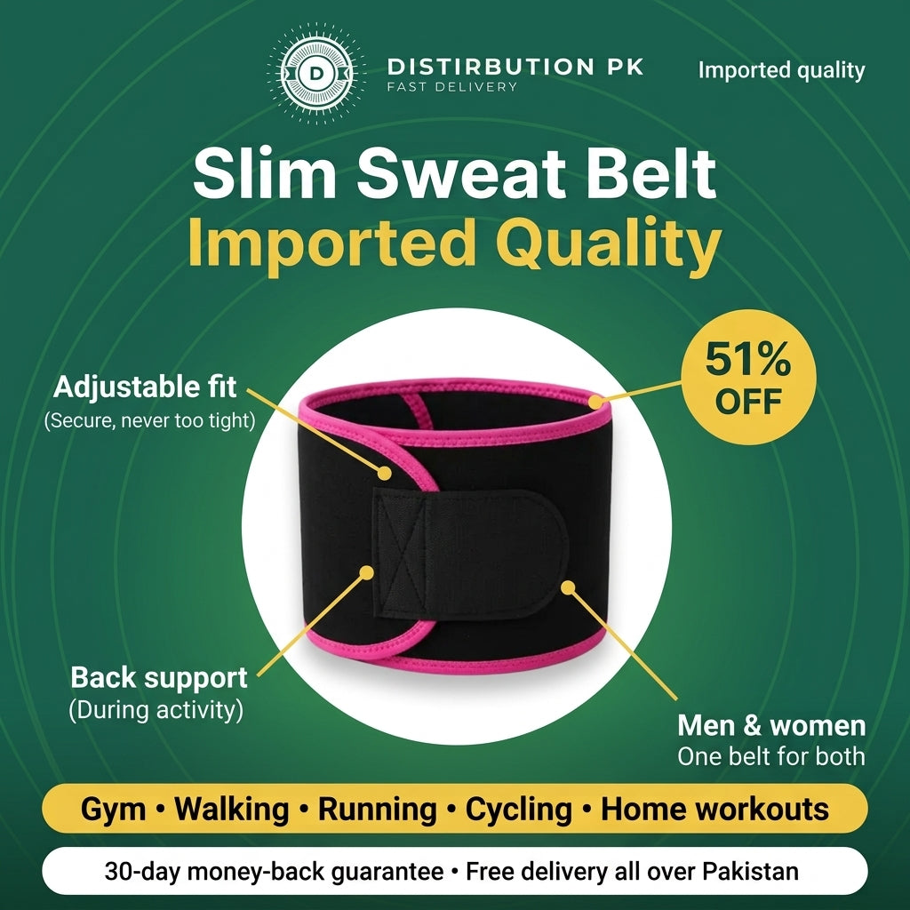 Slim Sweat Belt (100%Imported Quality)