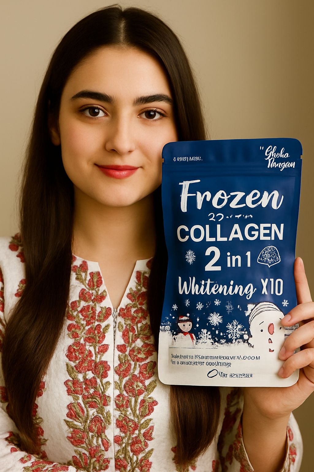 2 in 1 Premium Collagen Peptide & Glutathione, 60 Capsules