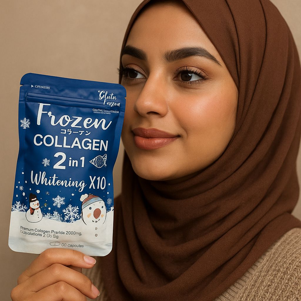 2 in 1 Premium Collagen Peptide & Glutathione, 60 Capsules