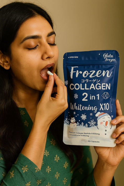 2 in 1 Premium Collagen Peptide & Glutathione, 60 Capsules