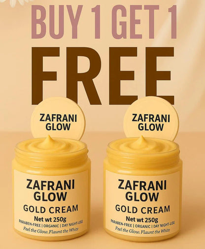 (BUY 1 GET 1 FREE)-ZAFRANI GLOW GOLD CREAM