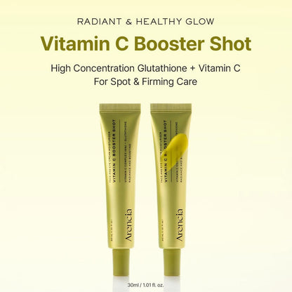 BUY 1 GET 1 FREE - Arencia Booster Shots – Retinal & Vitamin C Skincare Duo   30ml
