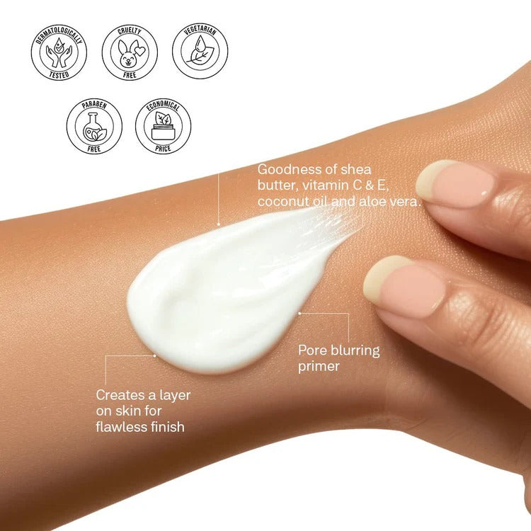 FLiCKA Silk Touch 3 In 1 Moisturizer And Primer For Face Makeup