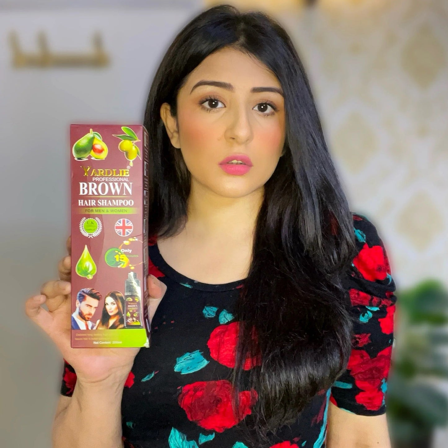 Yardlie Hair Color Shampoo UK Based Formula 200ml.
