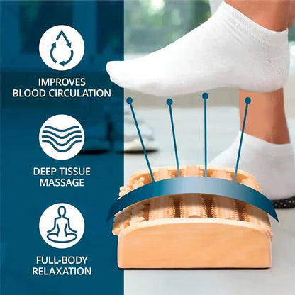 Handmade Wooden Foot Massager